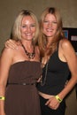 Sharon Case, Michelle Stafford Royalty Free Stock Photo