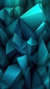 Sharp Angles in Dark Blue and Emerald: An Abstract Background in the Style of Dark Gray and Teal .