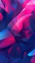 Sharp Angles in Dark Blue and Magenta: An Abstract Background in the Style of Dark Gray and Teal .