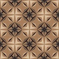 Sharp angles geometric tile seamless pattern