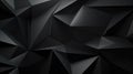 sharp black polygon background