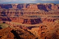 Sharp Curves of Dead Horse canynon in Utah state, US