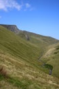 Sharp Edge on Blencathra from Scales Fell, Cumbria