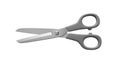 Sharp Grey Scissors: A Minimalist Product Shot Royalty Free Stock Photo