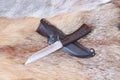 Sharp hunting knife