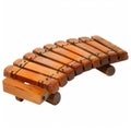 Sharp Image of a Photo Marimba, Isolated on a White Background Royalty Free Stock Photo
