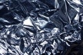 Sharp Jagged Metal Shiny Foil Reflactive Silver Background Royalty Free Stock Photo