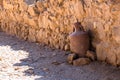 Sharp realistic picture of Masada fortress, Israel