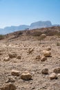 Sharp realistic picture of Masada fortress, Israel