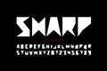 Sharp style font