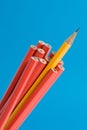 Sharp Yellow Pencil Royalty Free Stock Photo