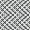 Sharp zigzag seamless abstract pattern monochrome or two colors Royalty Free Stock Photo