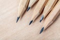 Sharpened pencils detail Royalty Free Stock Photo