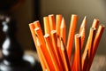 Sharpened Yellow Pencils Close Up Royalty Free Stock Photo