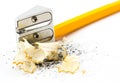 Sharpening pencil Royalty Free Stock Photo