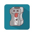 sharpenner school supply icon Royalty Free Stock Photo