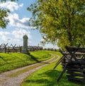 Sharpsburg, Maryland, USA September 11, 2021 The Bloody Lane at Antietam National Battlefield