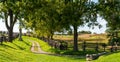 Sharpsburg, Maryland, USA September 11, 2021 The Bloody Lane at Antietam National Battlefield