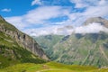 Sharpy alps mountains in Austria Royalty Free Stock Photo
