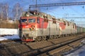 Electric locomotive VL-80S in three-section version