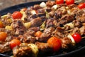 Shashlik Royalty Free Stock Photo