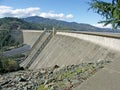 Shasta Dam on Shasta Lake Royalty Free Stock Photo