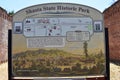 Shasta State Historic Park, Informative Sign, California