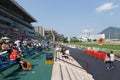 Shatin Racecourse in Hong Kong Royalty Free Stock Photo