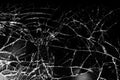 Shattered glass Royalty Free Stock Photo