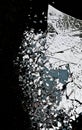 Shattered mirror Royalty Free Stock Photo