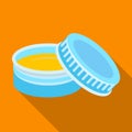 After shave cream.Barbershop single icon in flat style vector symbol stock illustration web.