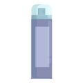 Shave foam bottle icon cartoon vector. Cream adult