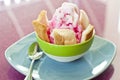 Shave ice with syrup. Royalty Free Stock Photo