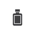 After shave lotion bottle vector icon Royalty Free Stock Photo