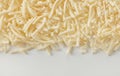 Shaved Parmesan cheese close-up Royalty Free Stock Photo