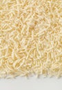 Shaved Parmesan cheese close-up Royalty Free Stock Photo