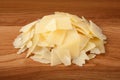 Shaved Parmesan Cheese Royalty Free Stock Photo