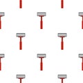 Shaver razor pattern seamless Royalty Free Stock Photo