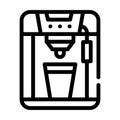 Shaver tool line icon vector illustration sign