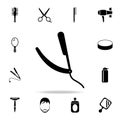 Shavett icon. Detailed set of barber tools. Premium graphic design. One of the collection icons for websites, web design, mobile a Royalty Free Stock Photo