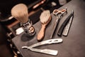 Tools of barber shop