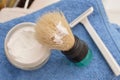 Shaving brush shaving cream shaving razor equipment for shave for man