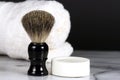 Shaving Brush & Soap Royalty Free Stock Photo