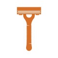 shaving razor icon logo vector Royalty Free Stock Photo