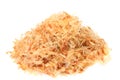 Shavings of dried bonito Royalty Free Stock Photo