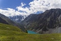 Shavlo Lake. Altai Mountains, Russia Royalty Free Stock Photo