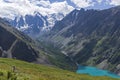 Shavlo Lake. Altai Mountains, Russia Royalty Free Stock Photo