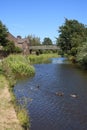 Shaw street bridge, Lancaster canal, Lancaster UK Royalty Free Stock Photo