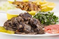 Shawarma Plate , Shawarma beef and chicken plate