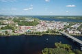 Shawinigan Quebec Aerial View Royalty Free Stock Photo